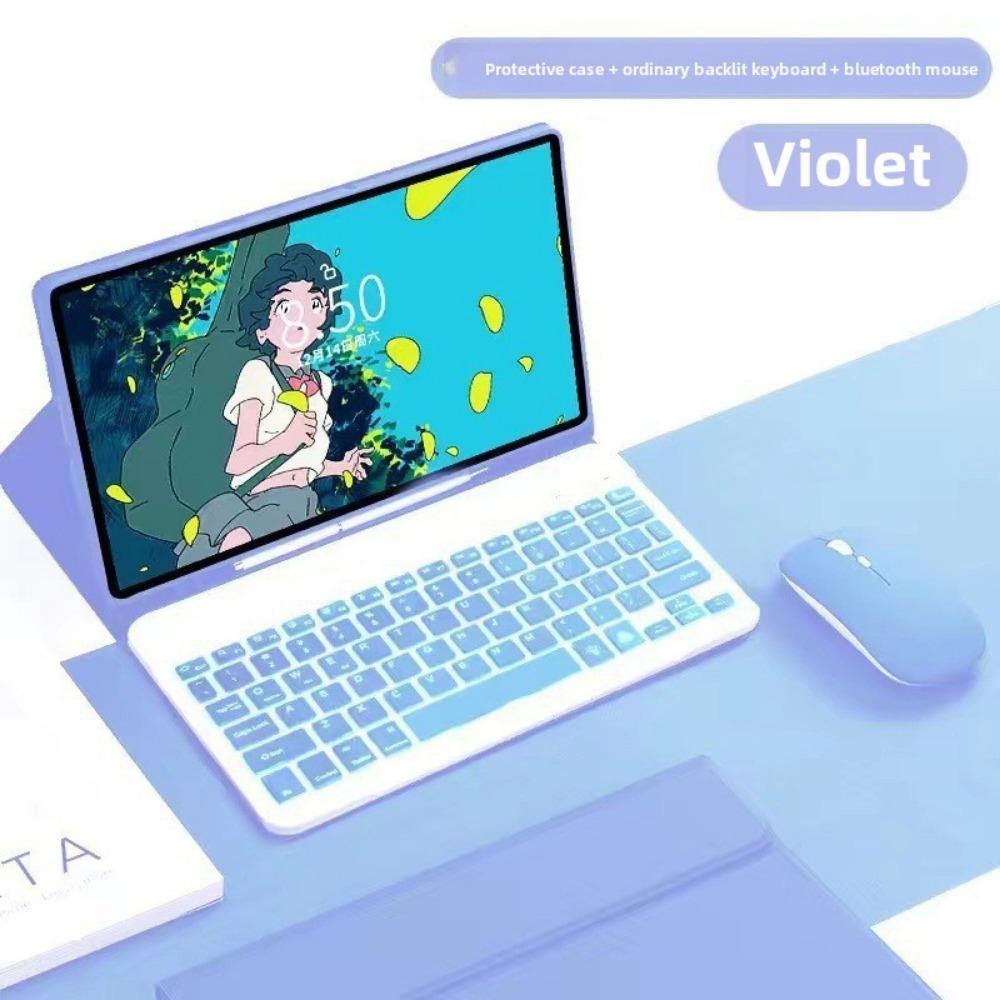 For Samsung Galaxy Tab S9Ultra Case with Bluetooth Keyboard Compatible S7 S8 S9 FE Ultra Thin Protective Cover