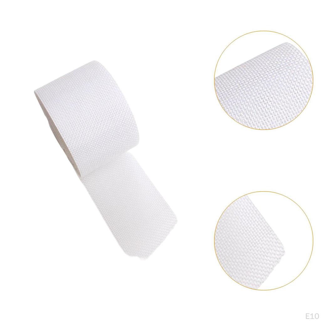 Burlap Ribbon Christmas DIY Decorative Faux Linen Imitation Wired for