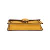 Coach Tabby 20 Solid Color Letter Logo Woven Edge Snap Flap Leather And Calfskin Messenger Bag Shoulder Clutch Small Women Bags Orange CJ863-B4UA
