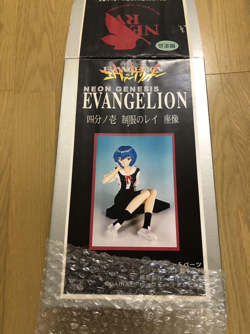

[Б/У] Рей Аянами, Рей в форме, сидящая статуя, 1/4, незаконченная, лимитированная серия, Евангелион