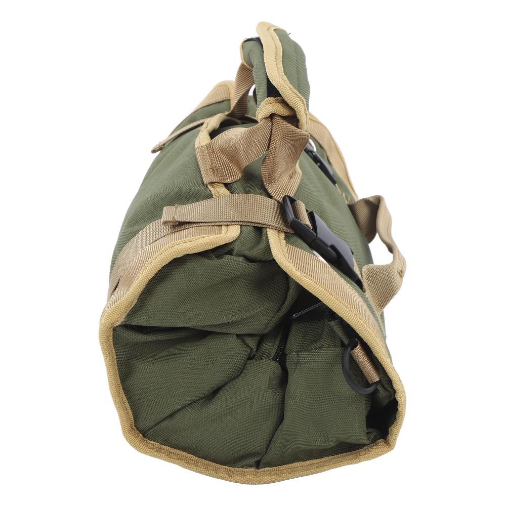 Separate Pockets Roll Up Tool Bag Professional Portable Tool Storage Bag  Gardening