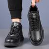 Men's Shoes 2025 Autumn New Trend Board Shoes Men's Leather Shoes Fleece Warm Outdoor Tooling Sports and Leisure Shoes