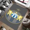 FC Luzern Teppich für Wohnzimmer Schlafzimmer Zuhause Sofadekoration, Rutschfeste Bodenmatte für Kinder zum Spielen