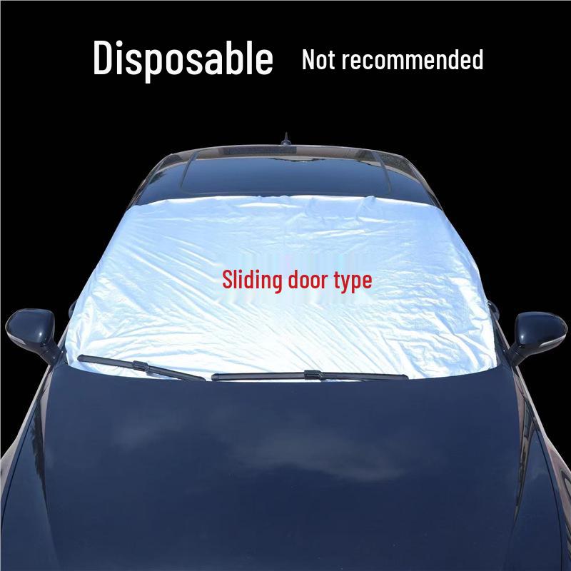 Buick E5 All-Season Windshield Sunshade & Frost Cover: Thick, Magnetic, Heat Insulating, Light Blocking Protection. Buick E5