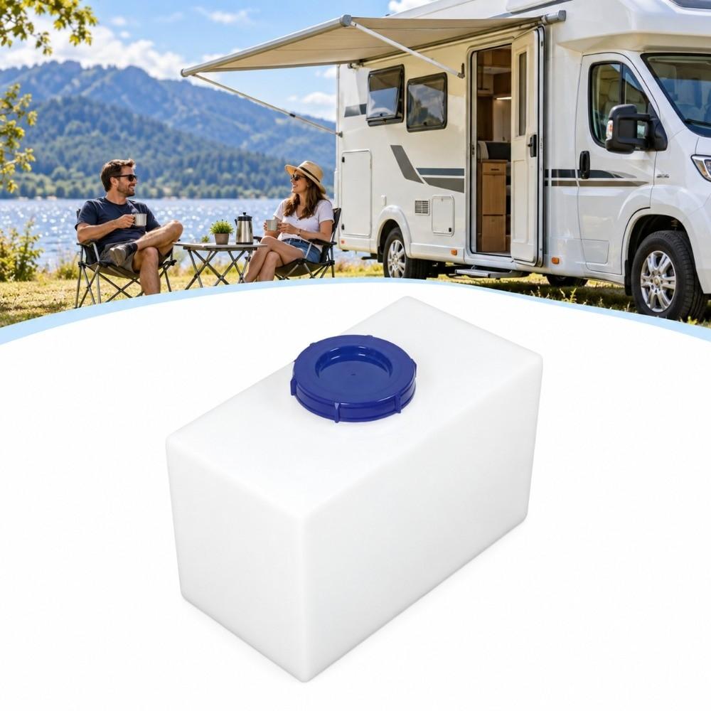 PE RV Water Container 100mm Inlet Diameter Water Storage Tank Durable Water Holding Tank  For RVs