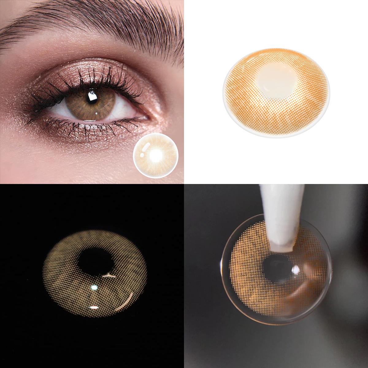 

Цветные контактные линзы JeweLens 2шт Vision Series 0.00/Plano