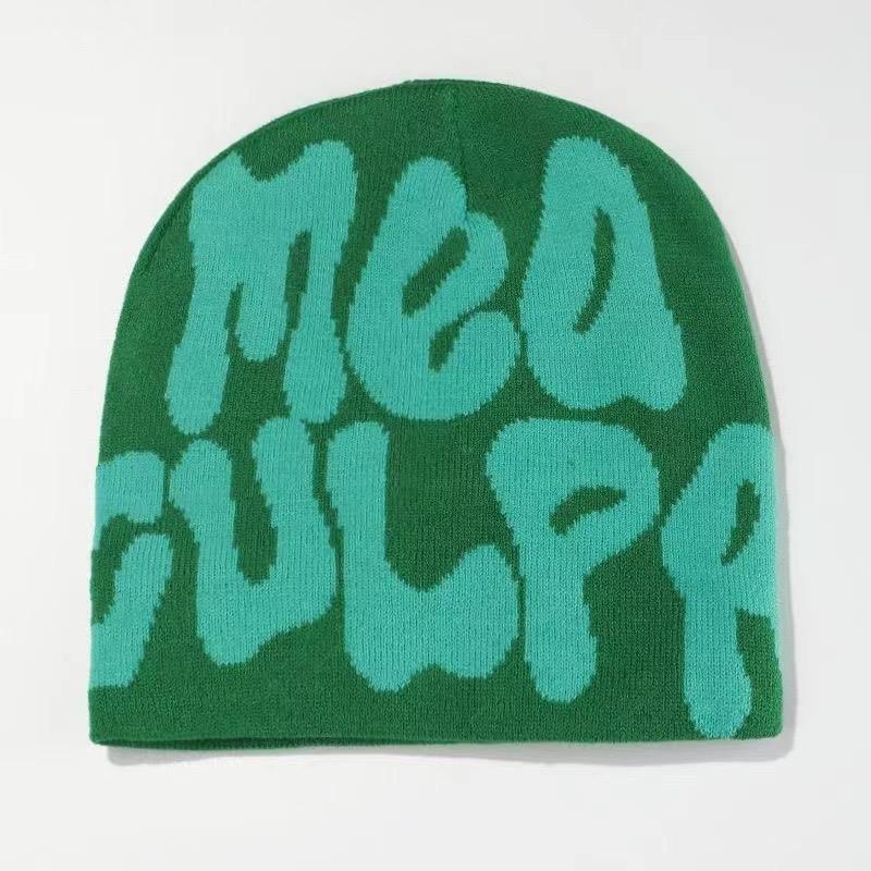 High Quality Head Wear Skull Caps for Men Women Patch Logo Soft Ski Knit Thick Skull Cap Winter Hats Warm Cuffed Beanie