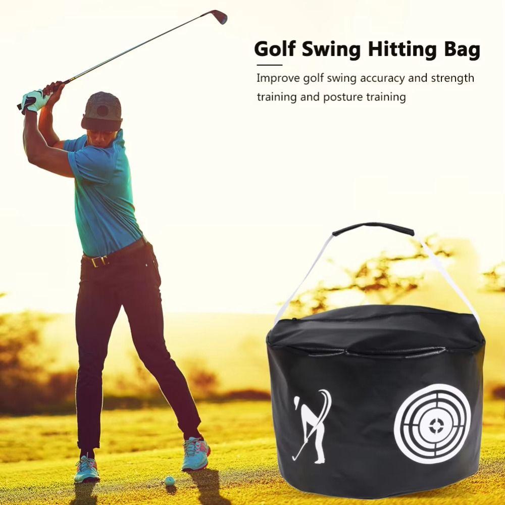 Improve Accuracy Golf Impact Power Smash Bag Multifunctional Golf Batting Bag  Golfer Gifts