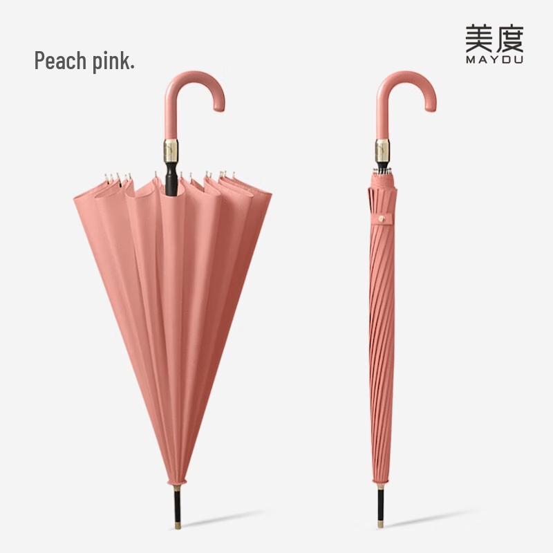 Magic Bloom 16-Rib Semi-Automatic Straight Umbrella