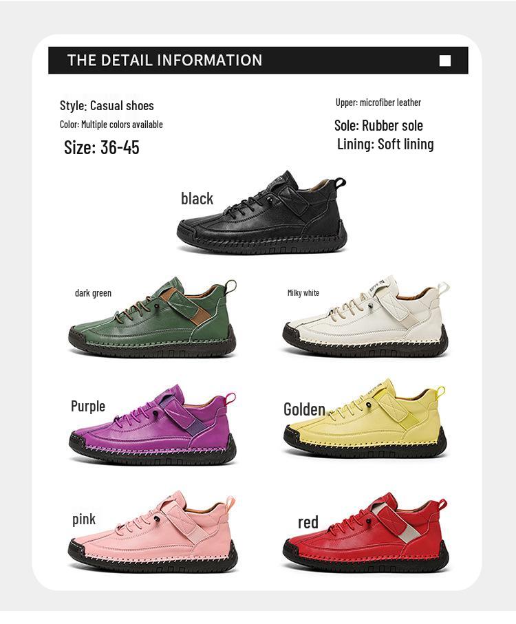 New 2026 Korean Style Handmade Women's Breathable High-top Casual Boots
