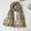 Long Sunscreen Lace Shawl Korean Version of Literary Neck Protection Scarf Women's Lace Scarf