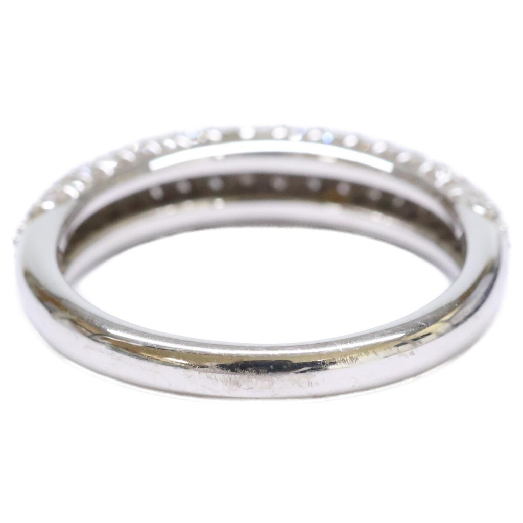 PonteVecchio K18WG 0.83ct Diamond 3-row Half Eternity Ring ring White goldUsed