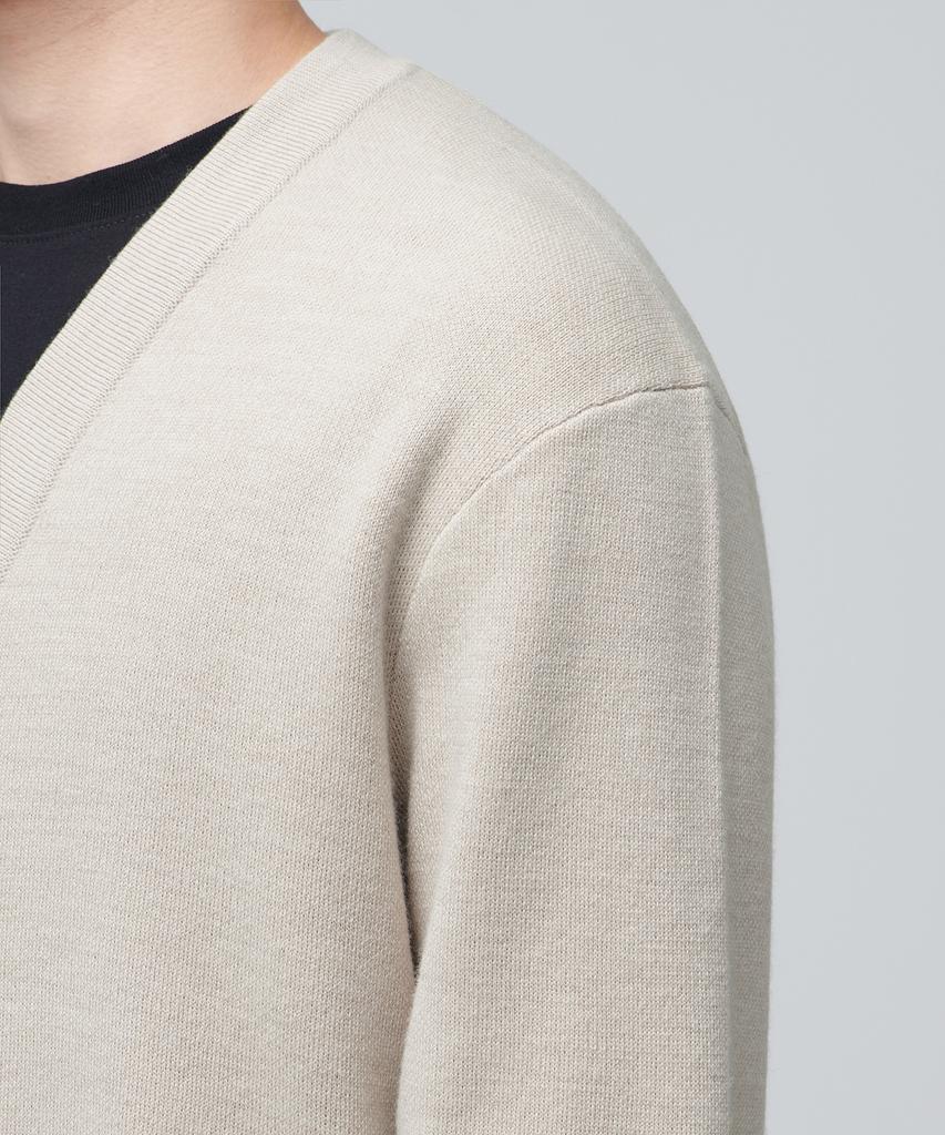 Musinsa Standard Minimalist Cardigan [Oatmeal]