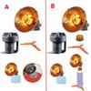 Stainless Steels Tanks Top Heater with Ignitions Outdoor Camping Heater Gas Heating Stove for Outdoor Hiking Fishing