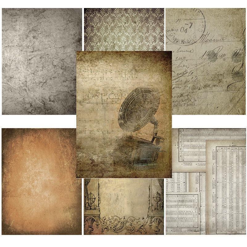 14 Sheets Rose Craft Paper Pads Cutting Dies Art Retro  Background Origami Scrapbooking Card Making