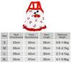 Breathable Cherry Dog Vest Soft Pet Dresses New Dog Clothes  Pet Supplies