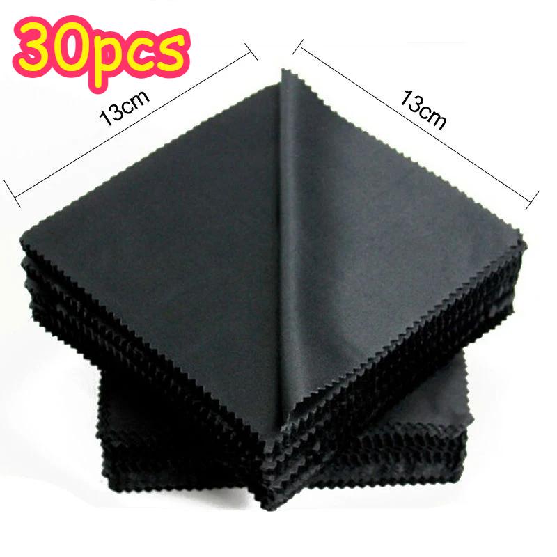 5/10/30/pcs/lot 13*13cm Glasses Cleaning Cloth Microfiber Sunglasses Eyeglasses Glasses Eyewear Clean Lens Cloth Accessories