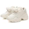PUMA Pulsar Wedge Wns Furry Women Stylish Versatile Wear-resistant Low Platform Dad Sneakers White 400977-01