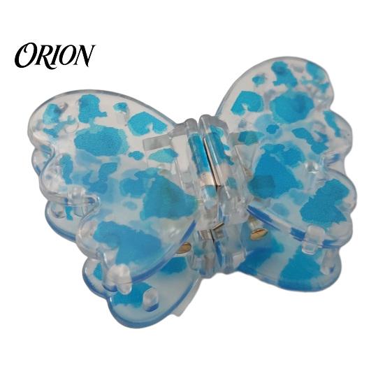 Non-slip Hair Accessories Magnetic Clips for Women Girls, Butterfly Shape Strong Hold Non Slip Gentle Styling Claw Clips, Seamless 2-in-1 Clip
