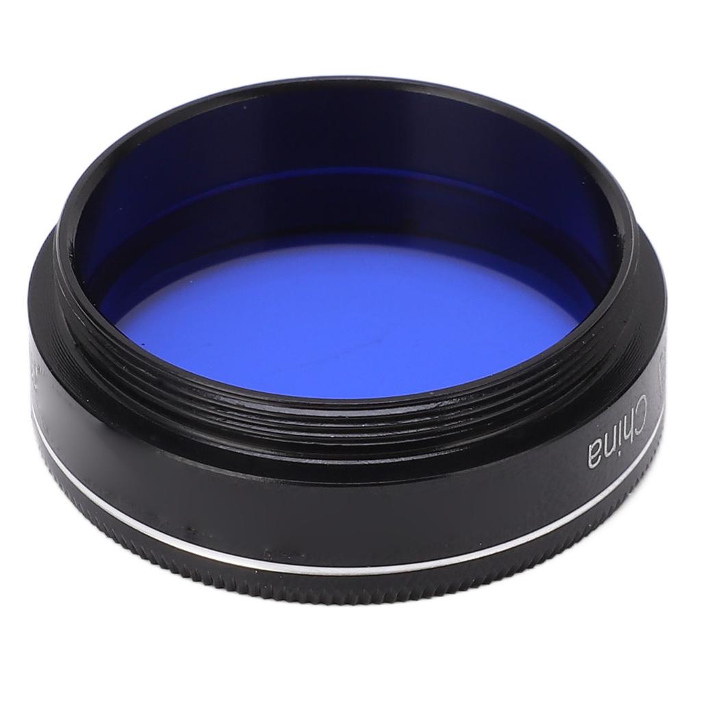 1.25 Inch Eyepiece Filter Blue 80A Improving Clarity Telescope Filter for Star Cluster Observation