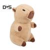 1 Set Plush Capybara Toy with Clothes Accessories Kids DIY Dress-Up Capybara Plushie Toddlers Boys Girls Stuffed Animal Doll Toy Decoration