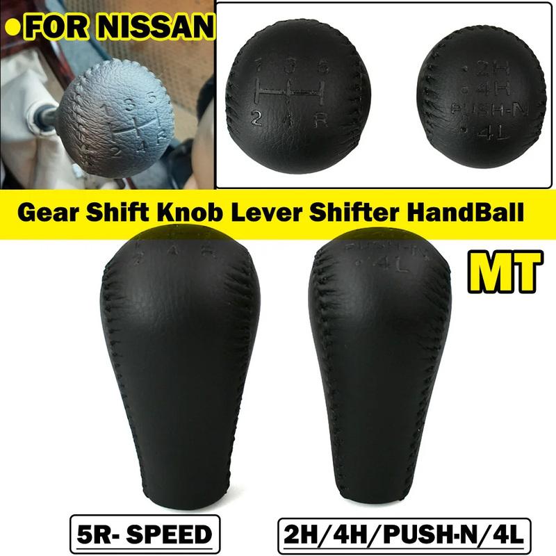 Manual 5 Speed Black Gear Shift Knob For NISSAN Navara D40 Frontier Double Cab,NISSAN Pathfinder R51,For NISSAN Patrol GU Y61