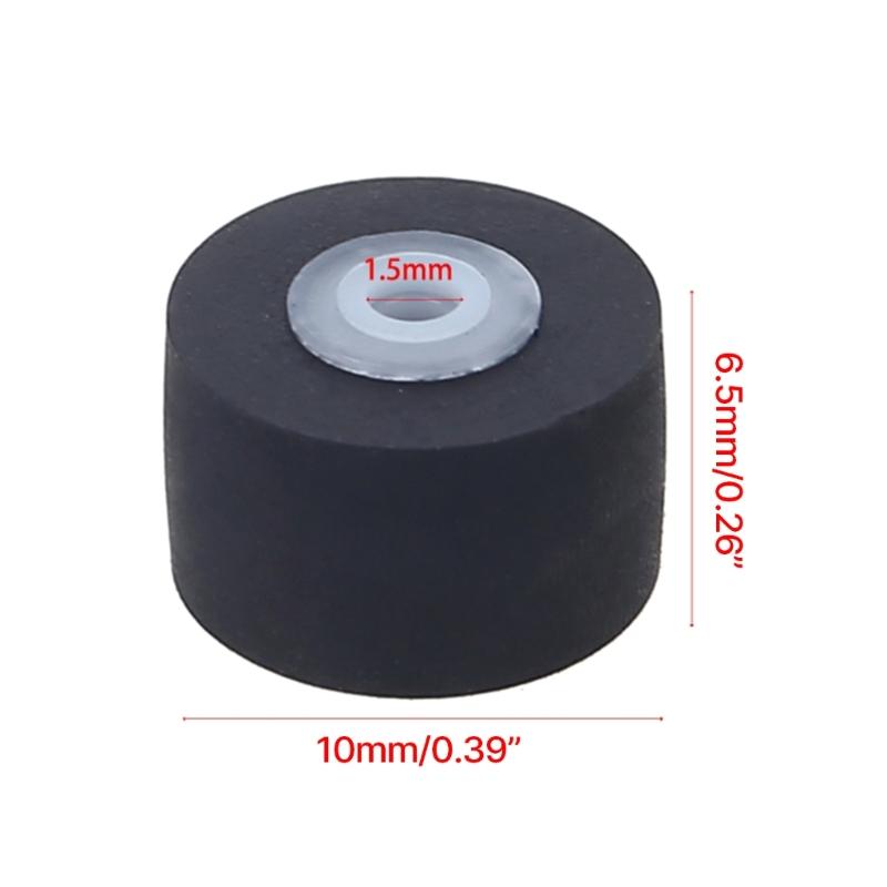 10pcs Bearing Wheel Casettes Tape Belt Pulley Pinch Roller for Dvds Drive Cassette Tape Cassette  Recorders Pinch Roller