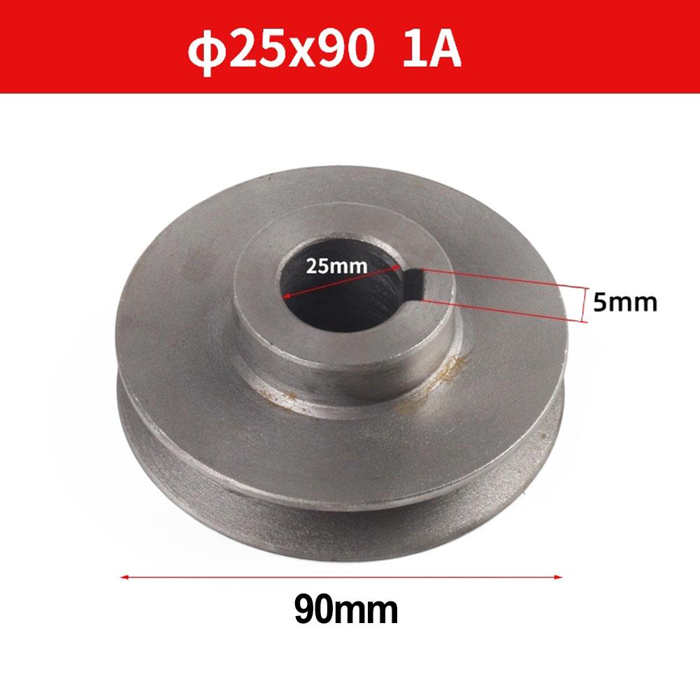 1 szt. Koło pasowe klinowe typu A Pojedynczy rowek Koło silnika Koło wału głównego Koło napędowe Żeliwo Średnica Akcesorium do narzędzi elektrycznych