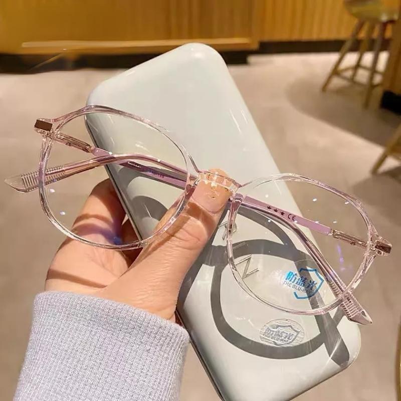 1.67 1.74 -8 to +8 Myopia Glasses Women Transparent Computer Eye Glasses Men Blue Light Blocking Eyeglasses Girls Fashion Clear Glasses