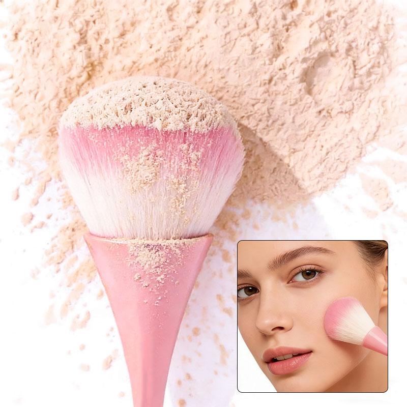1pcs Cosmetic Brush Loose Powder Brush Oversized Highlighting Brush Blush Brush Soft Hair Makeup Fixing Powder Puff Beauty Tools