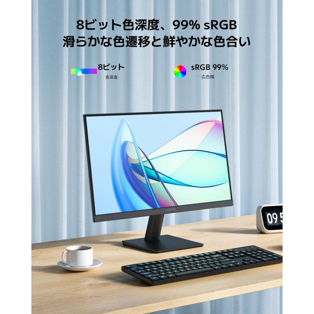 Xiaomi Monitor A22i Display 21.4 Inch Full HD 1920x1080 75Hz 8-bit Color Depth sRGB99% Blue Light VESA Mount Compatible
