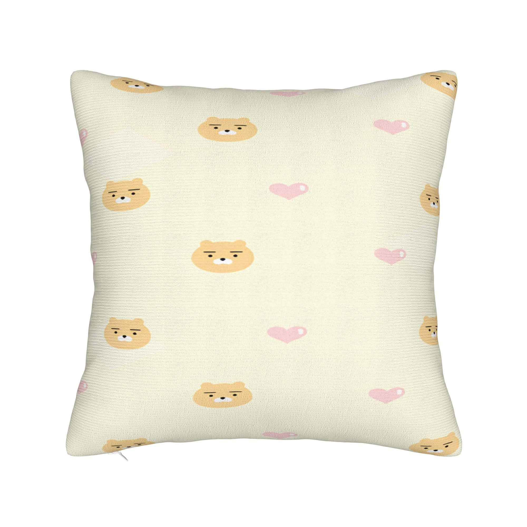 

Pillow Case K-Kakaos F-Friends Choonsiks Comfy Pillow Cover For Wedding Party Home Decor Cute Funny Pillowcases 12x12Inch