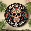 Vintage x Zoll Metallblechschild Modelo Bier Bar Wanddekoration für Man Cave