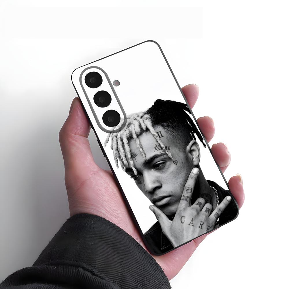 

Чехол для телефона с изображением рэпера XXXTENTACION для Samsung S26 S25 Plus S20 S20 Plus S22 Ultra S23 FE S21 Plus S21 Ultra Мягкий чехол Samsung S20 FE