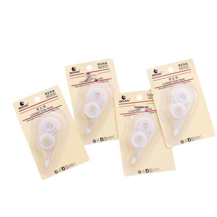 Muji-Style Transparent Correction Tape - Cute & Portable for Students and Offices