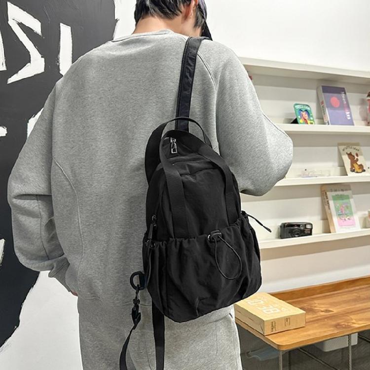 Slings Bag Crossbody Backpack Shoulder Bag Fanny Pack Handbag Chest Daypack with Zipper Strap for Womens Men Gifts