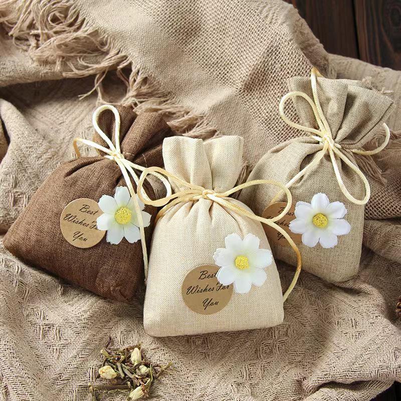 Gardenia & Osmanthus Sachet - Strong Odor Removal for Car, Wardrobe, and More with Long-Lasting Fragrance