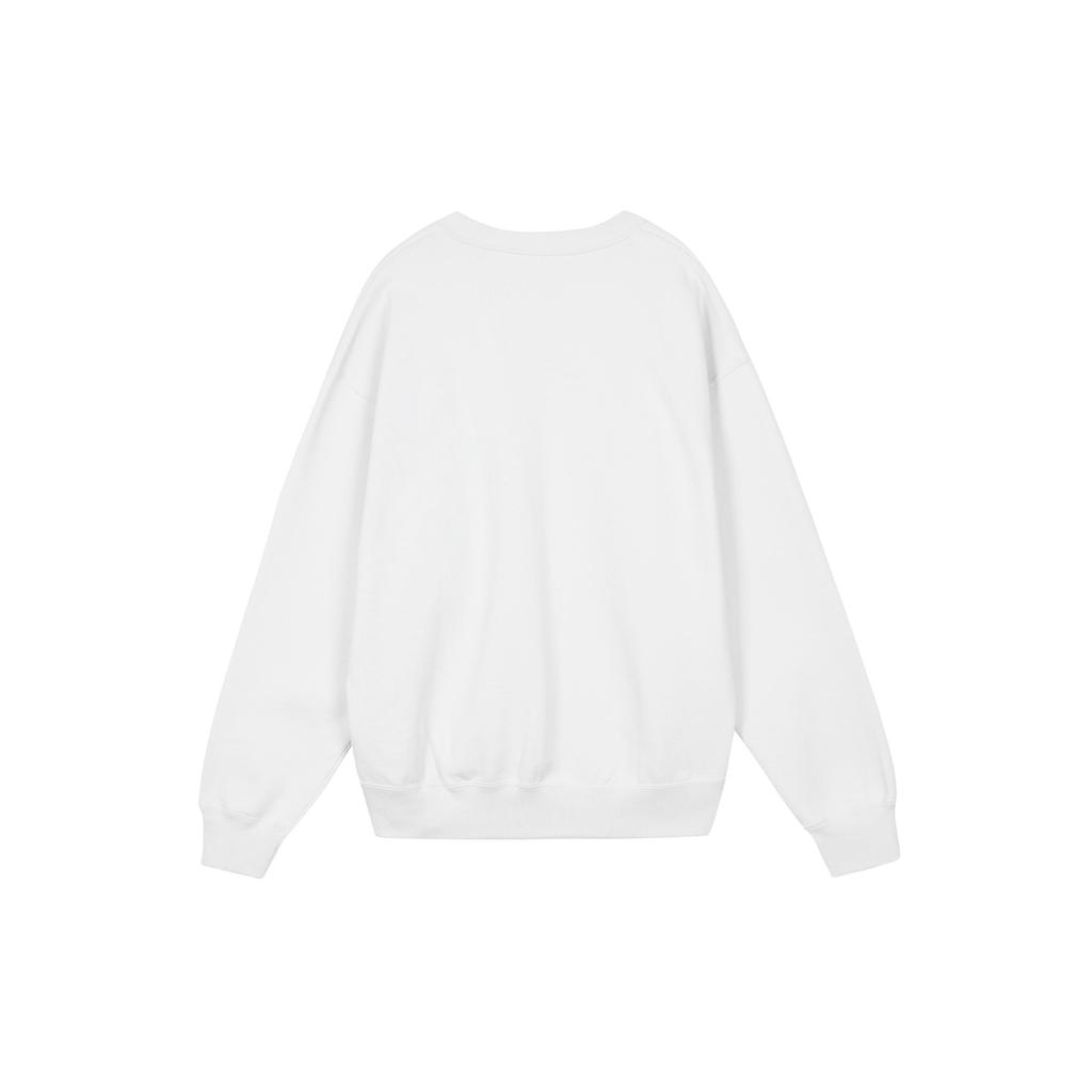 Nike Sweatshirts Men's White Crew Neck Moderate Regular DA0318-030