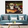 Diamond Painting Skull Home Decoration Diamond Embroidery Full Display Cartoon Pictures