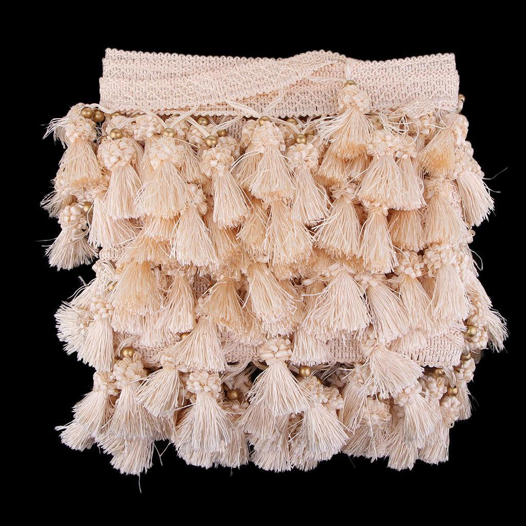 12 Meters European Style Clothes Curtain Tassel Edge Fringe Trim Embellishments Ribbons