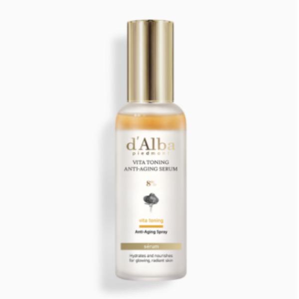 Dalba Vita Toning Anti-Aging Spray Serum 8% Brightening & Hydrating Facial Mist 70ml