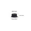 5/10/25/50/100pcs Hex Flange Nuts M3 M4 M5 M6 M8 M10 Black and White Zinc Plated Carbon Steel Metric Hex Nuts