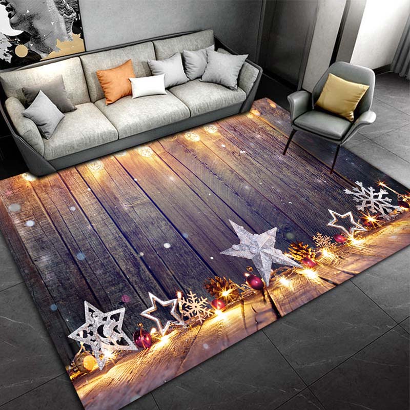 Weihnachtsdekorationen, Teppich für Wohnzimmer, Heimdekoration, Sofa, Tisch, großer Teppich, Schlafzimmer, Eingang, Fußmatte, Badezimmer, rutschfeste Matte