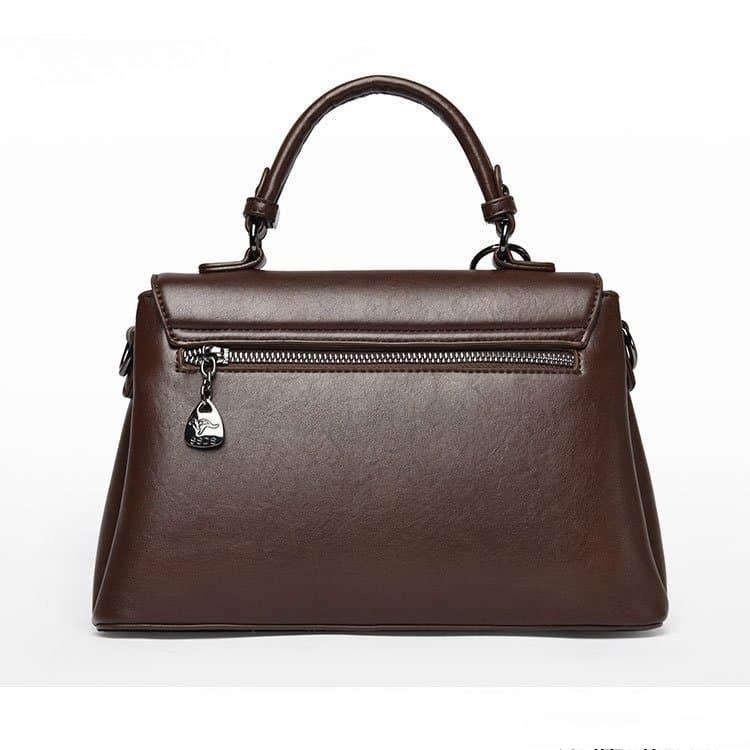 Lock Tote Bag Women's Hand Shoulder Messenger Bag