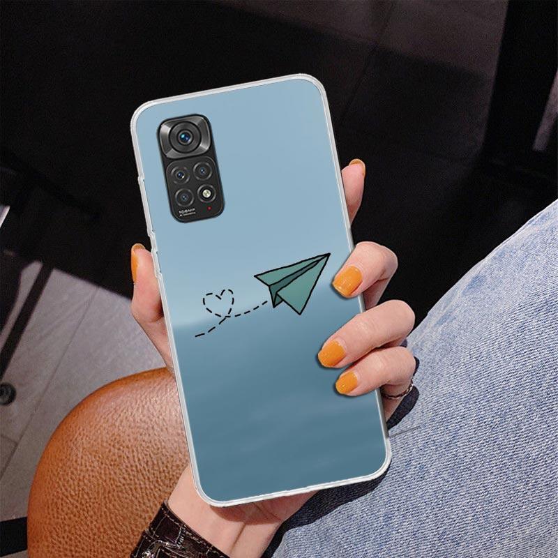 Paper Plane Airplane Fly Phnoe Case for Phnoe Case for Xiaomi Redmi Note 15 14 14S 13 Pro Plus 12 12S 11S 11E 10S 10 11T 5G Uniq