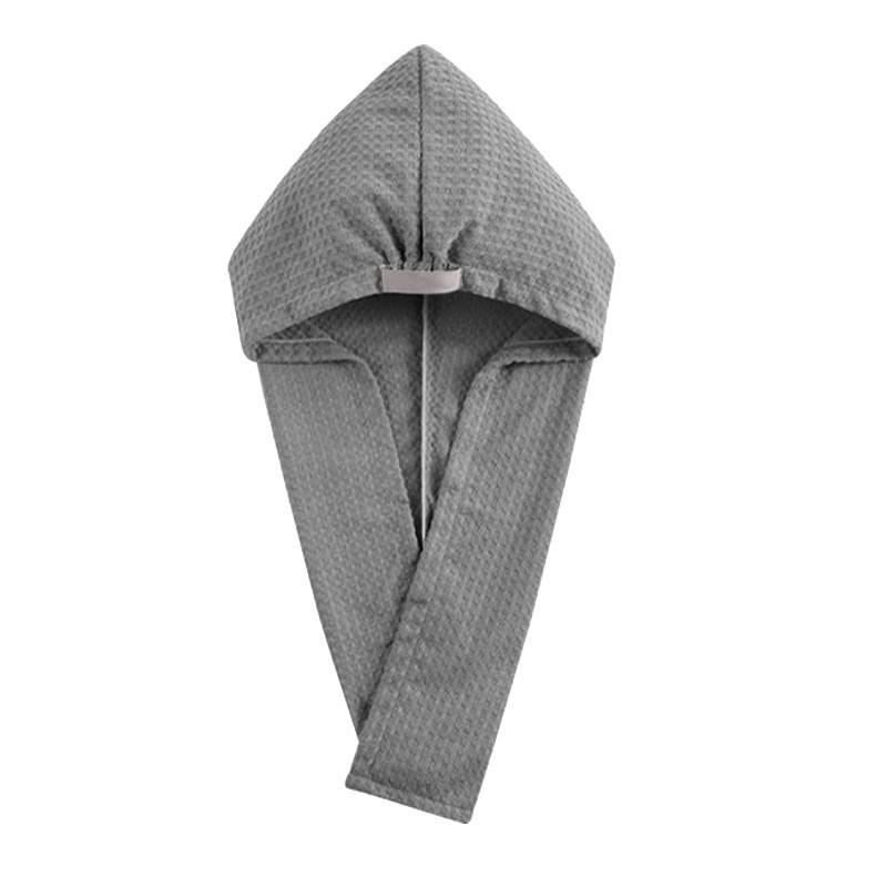 Ultra Absorbent Quick Dry Hair Towel Cap Women Thick Microfiber Bath Hat Long 26x65cm