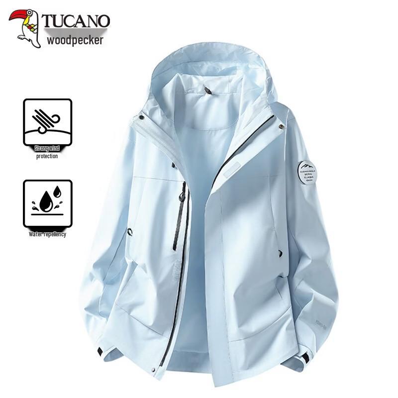 TUCANO Women's Outdoor Windproof Waterproof Shell Jacket