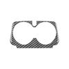 Carbon Fiber Car Center Water Cup Holder Trim Frame Decoration Interior Sticker For Mercedes Benz 2016- C Class GLC W205