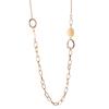 Women'S Long Sweater Chain Versatile Geometric Fashion Simple Wind Metal Necklace