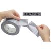 BOMEI PACK Unil - Grey Cloth Adhesive Tape, Heavy Duty Duct Tape 3 Rolls 50 Mm X 50 M for Repair Work, Fixatio172